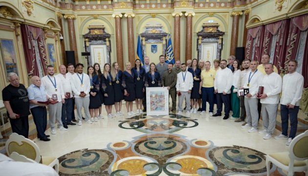 Zelensky awards winners and medalists of Paris Summer Olympics 