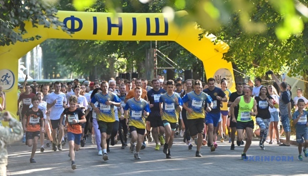 До забігу «Шаную воїнів, біжу за Героїв України» долучилися понад 30 тисяч осіб