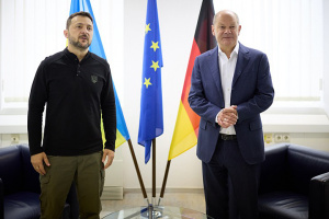 Selenskyj trifft sich mit Scholz und dankt ihm für Verstärkung ukrainischer Luftabwehr