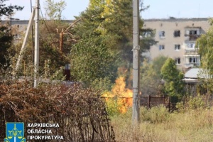 Russians shell Kupiansk, woman injured