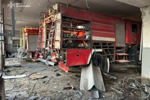 Invaders shell fire station in Donetsk region