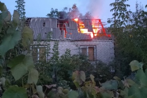 Invaders shelling Nikopol region