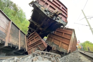 GUR, SOF behind derailing Russian freight train in Belgorod region - source