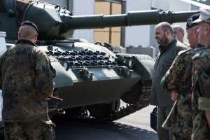 Umerov visits Bundeswehr’s training base for Ukrainian recruits