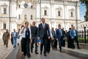 Президент Литви відвідав Києво-Печерську лавру