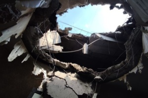 Houses, warehouse, hangar damaged in Odesa region as result of drone attack