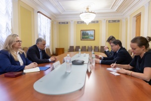 Reconstruction of Ukraine: meeting with French President's Envoy held in OP