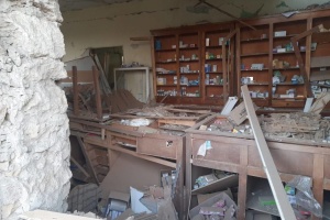 Russian forces attack health center in Kherson region