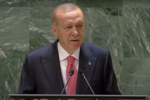 Erdogan at UNGA: Turkey will increase support for efforts to end war in Ukraine