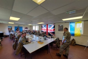 Українські військові капелани пройшли курс лідерства в Академії оборони Великої Британії