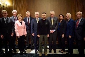 Zelensky discusses Victory Plan with U.S. Senate delegation