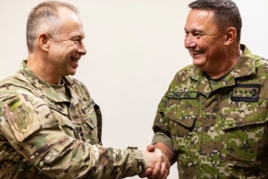 Syrskyi met with Chief of General Staff of Slovakia