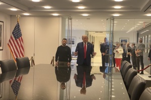 Comienza la reunión de Zelensky con Trump en Nueva York