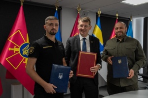 Ukraine, Denmark sign letter of intent on financial support for defense production in Ukraine