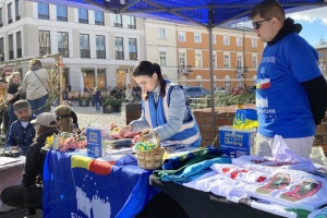 У Варшаві відбулася акція до Дня захисників і захисниць України