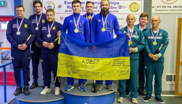 Спортсмени ЗСУ на чемпіонаті Європи з кульової стрільби по рухомій мішені здобули 7 золотих нагород