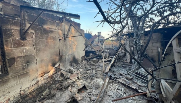 Загарбники за добу 330 разів били по Запорізькій області, є руйнування житла й інфраструктури