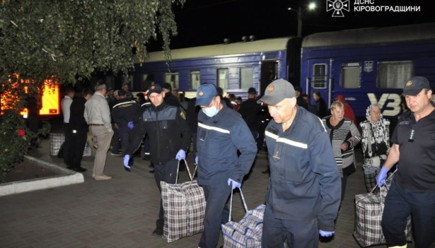 Another 140 people from Pokrovsk evacuated by train to Kirovohrad region