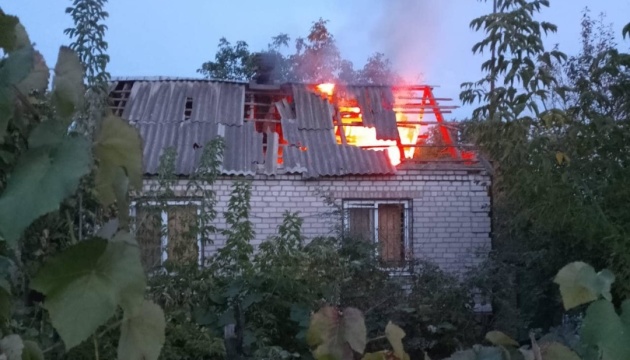 Invaders shelling Nikopol region