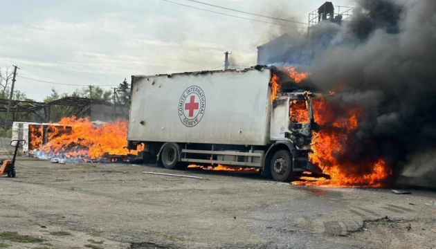 French FM condemns attack on convoy of International Committee of Red Cross in Donetsk region