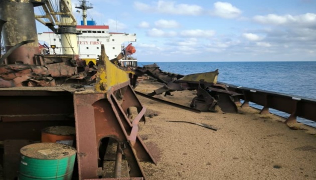 Russia attacks cargo ship outside grain corridor – Ukraine’s Navy spokesperson 