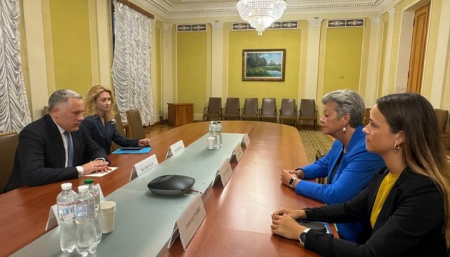 EU Commissioner Johansson visits Zelensky’s Office