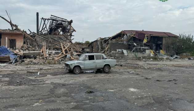 One killed, three wounded as Russians drop three guided aerial bombs on Yampil village