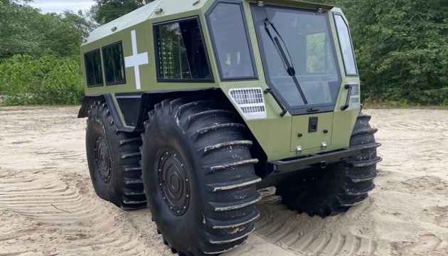 MoD authorized delivery of unique all-terrain amphibious vehicle “TAKHA” to AFU