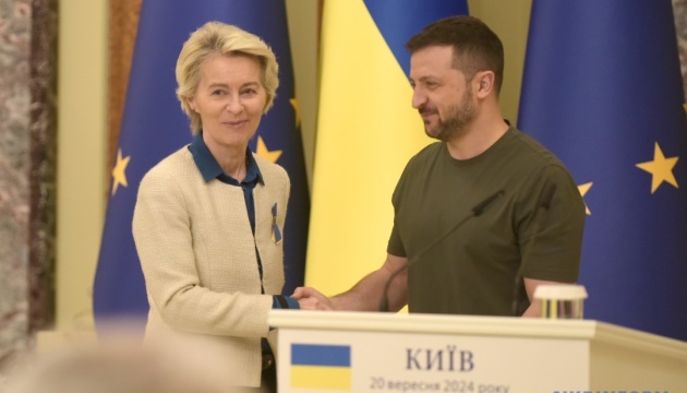 Ursula von der Leyen: EU gewährt der Ukraine 35-Milliarden-Kredit