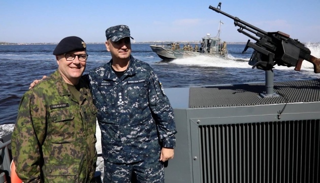 Finnish Navy delegation arrives in Odesa