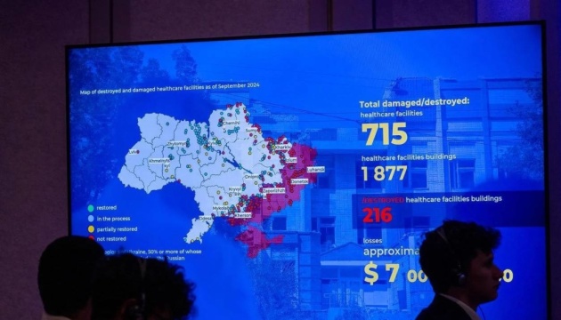 З початку повномасштабного вторгнення у Запорізькій області пошкоджено та зруйновано 56 медзакладів