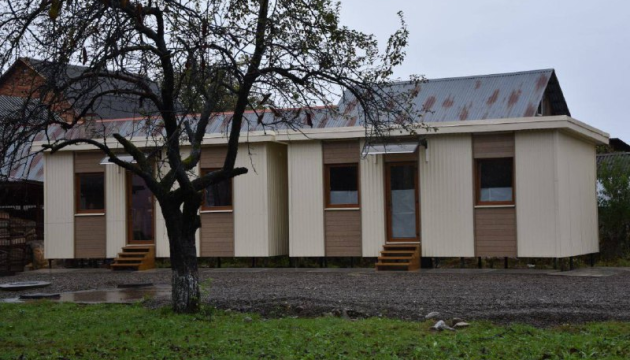 Modular settlement for displaced persons opened in Transcarpathia