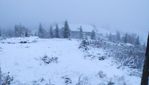 Cae la primera nevada en los Cárpatos