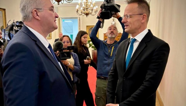 Sybiha,  Szijjártó discuss Zelensky's Victory Plan