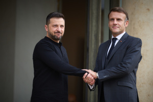 Zelensky presents Victory Plan to Macron, talks about Peace Summit