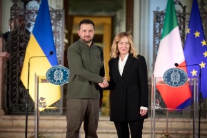 Zelensky presents Victory Plan to Italian PM Meloni