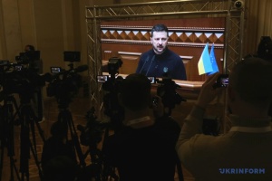 Zelensky presenting Ukraine's Victory Plan in Parliament