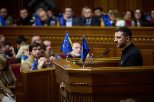 Zelensky: NATO membership is a matter of future, not present