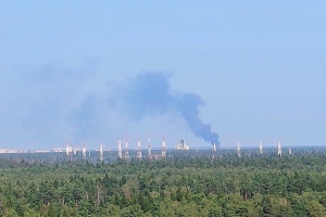 У Підмосков'ї сталася пожежа на військовому аеродромі