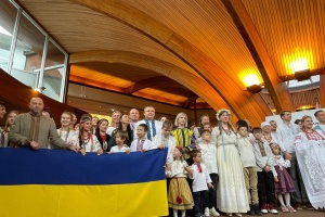 Ukrainian embroidery parade held at Council of Europe