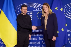 Zelensky meets with Metsola: We count on continued leadership of European Parliament in providing assistance