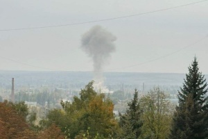 Russian army shells Sloviansk, damages private houses