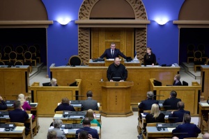 Le président de la Verkhovna Rada de l’Ukraine a présenté le Plan pour la victoire aux députés estoniens 