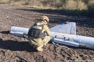 На Чернігівщині знешкодили бойову частину крилатої ракети, яка не здетонувала