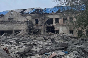 Russians shelled Kurakhove - Red Cross office destroyed