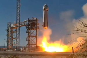 Blue Origin успішно запустила другу пілотовану ракету New Shepard