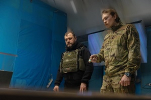 Клименко відвідав бригаду «Азов» на Донеччині