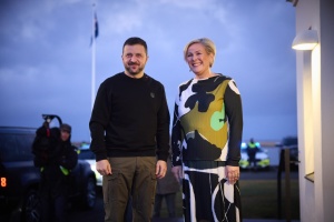 À Reykjavik, Volodymyr Zelensky s’est entretenu avec Halla Tómasdóttir