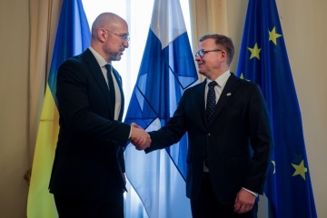 Le Premier ministre ukrainien a rencontré son homologue finlandais 