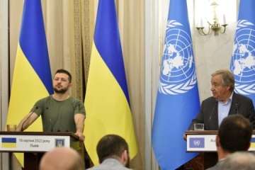 Zelensky “does not confirm” Guterres’s visit to Ukraine – source in President’s Office